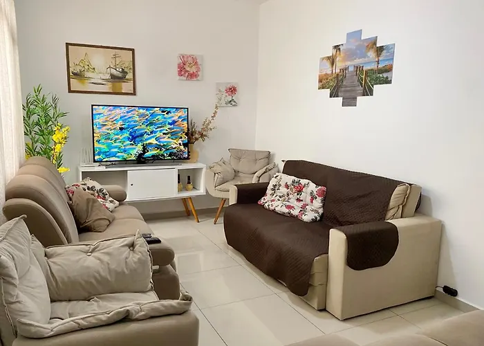 Apartamento 100 Metros Da Praia Das Asturias Guarujá
